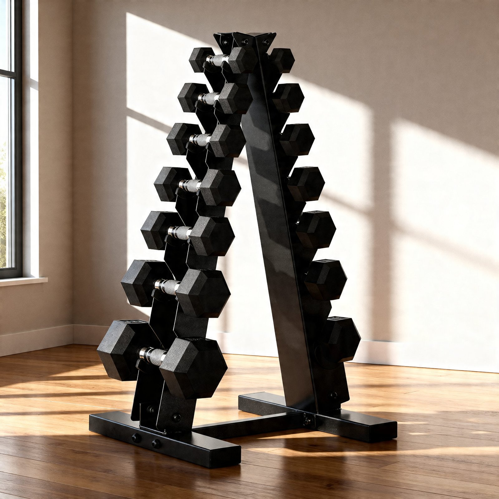 dumbbell set product view