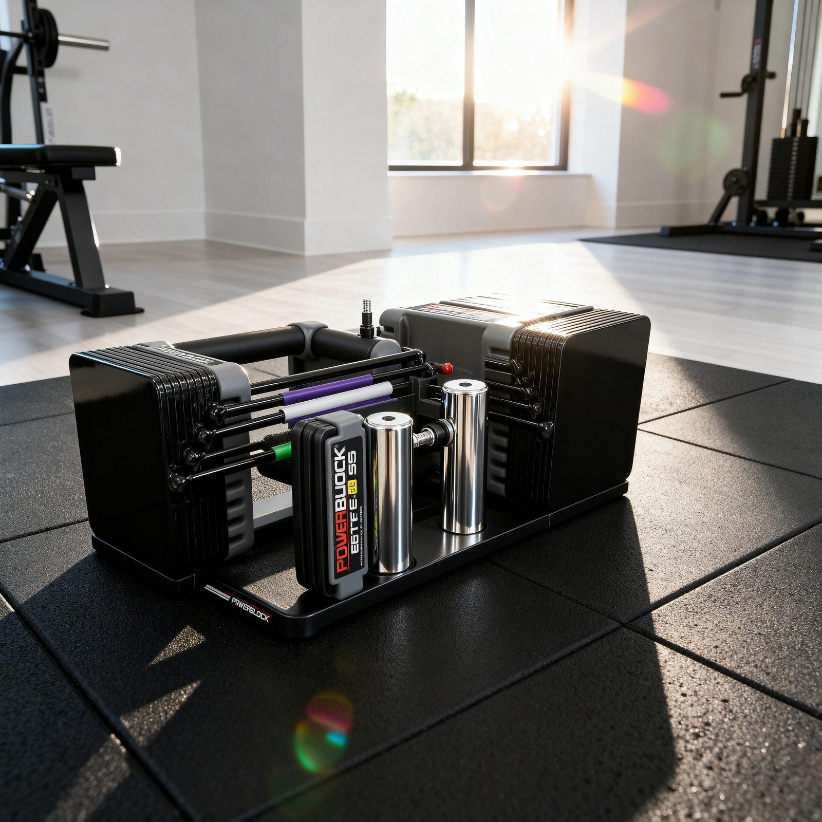 adjustable dumbbells product view