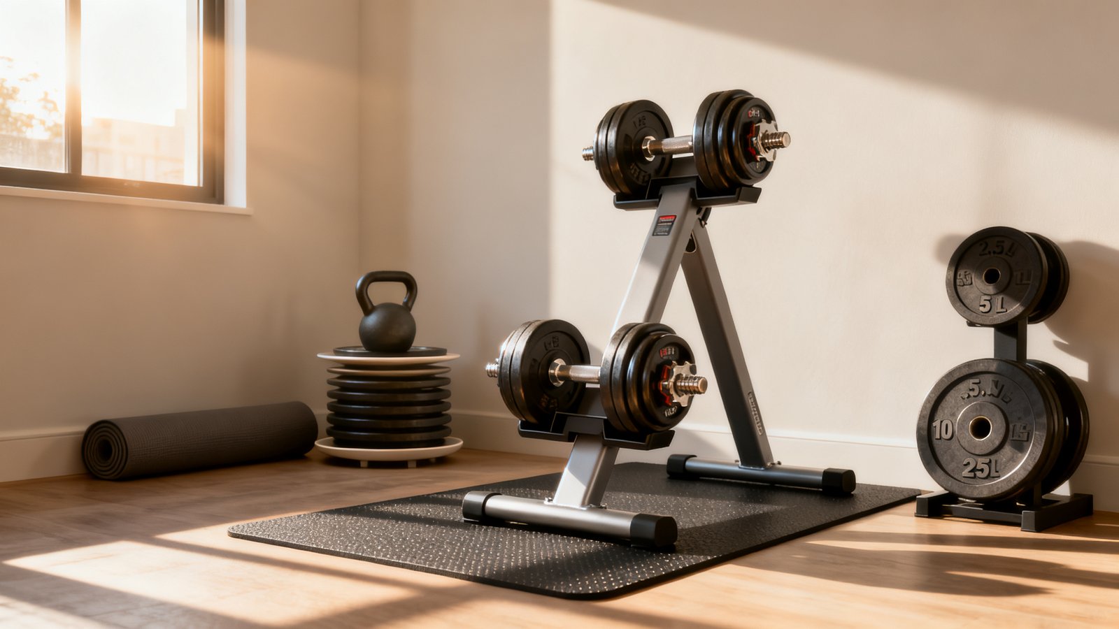 how much weight home gym - Illustration 1