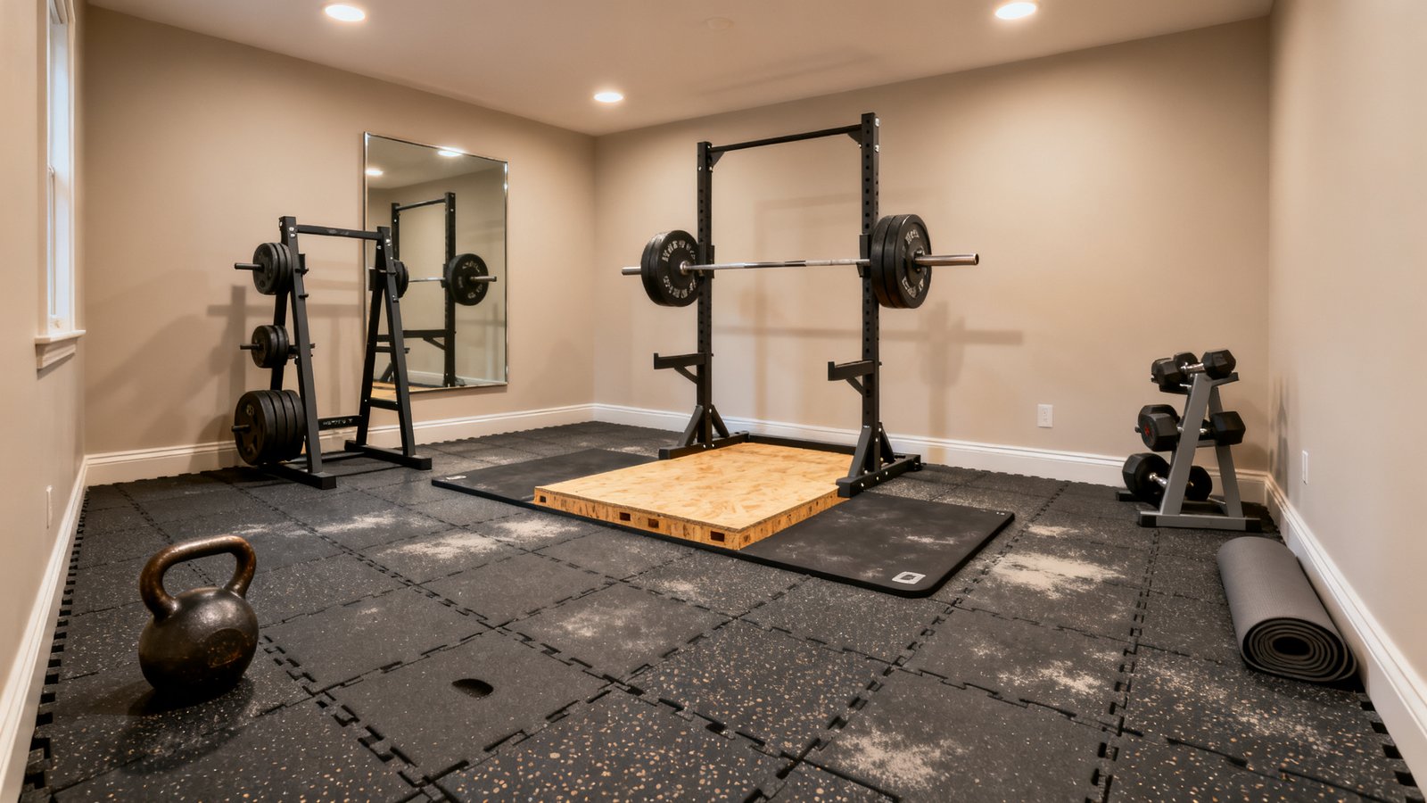 home gym flooring maintenance cleaning and seam inspection